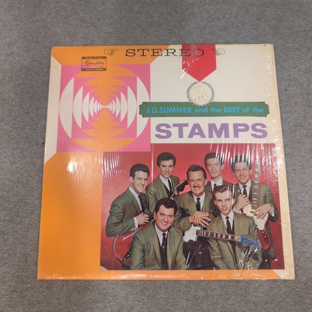 J.D. Sumner and the Best of the Stamps Vinyl LP Skylite SLP 6058 Stereo Gospel - Picture 1 of 2